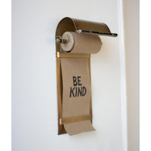 Everly Quinn Wall Mounted Hanging Note Roll Wayfair